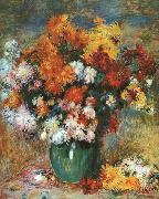 Bouquet de Chrysanthemes renoir